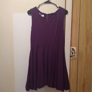 Deep Purple Swing dress